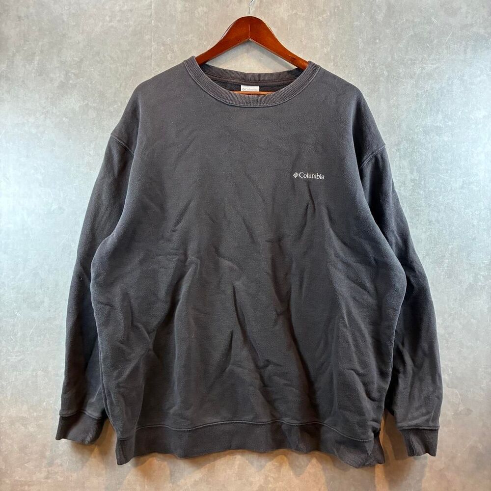 Columbia-sportswear Men's Grey and Black Sweatshirt